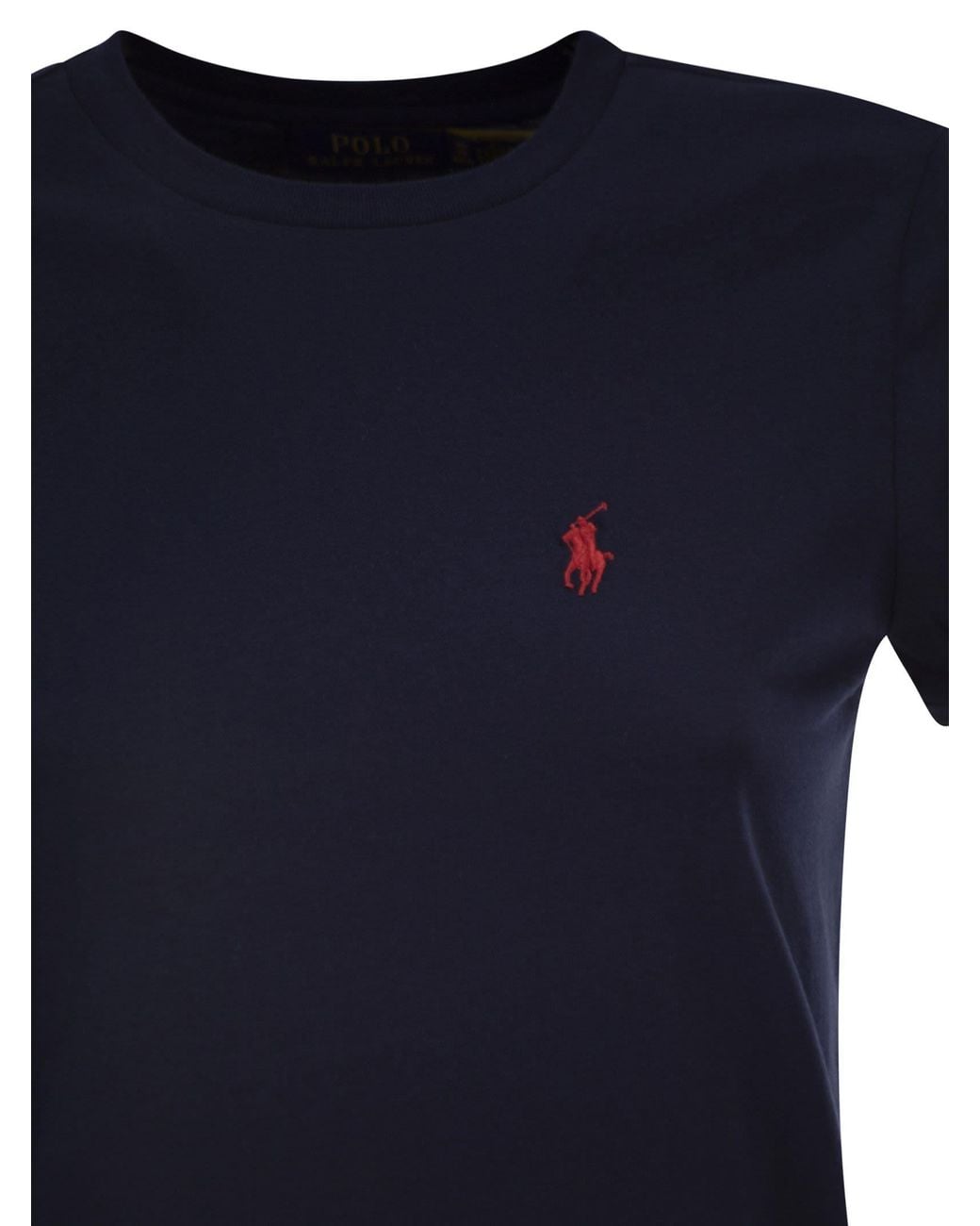Polo Ralph Lauren Blue Classic-Fit Crew Neck T-Shirt