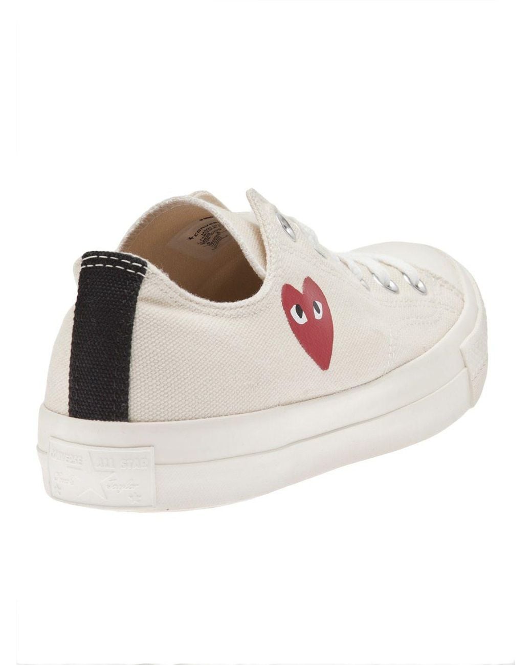 COMME DES GARÇONS PLAY Pink Chuck Taylor Sneakers
