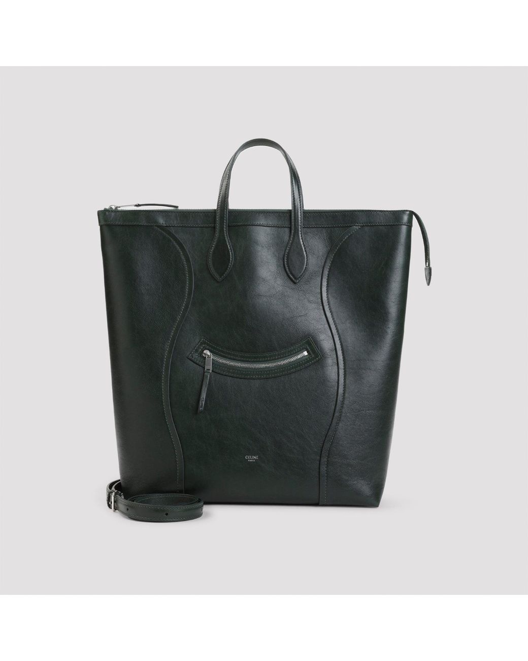 Céline Black Medium Cabas Vertical