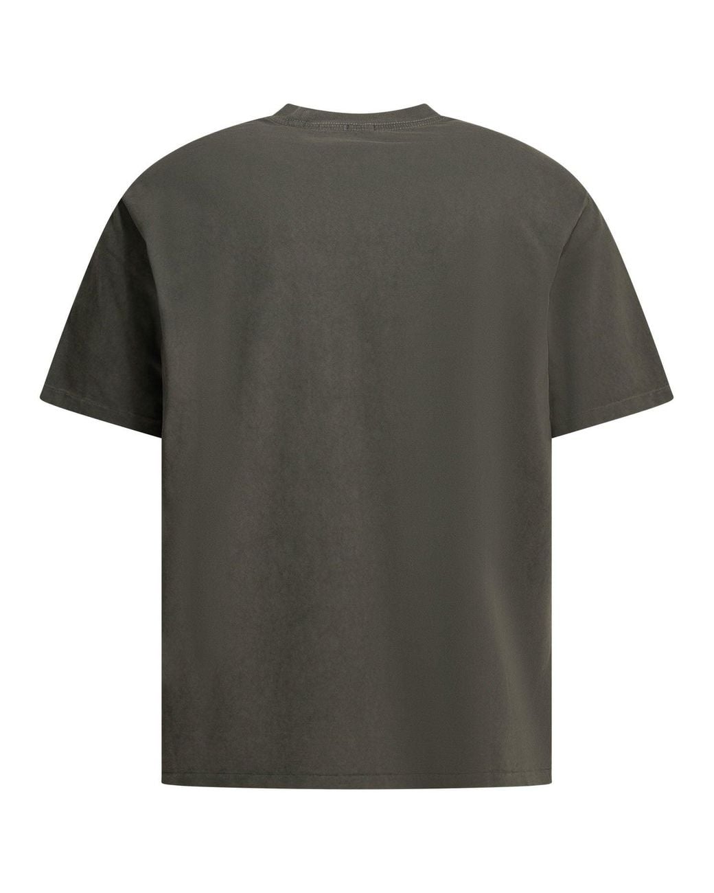 A.PRESSE Green "Vintage" Crewneck T Shirt