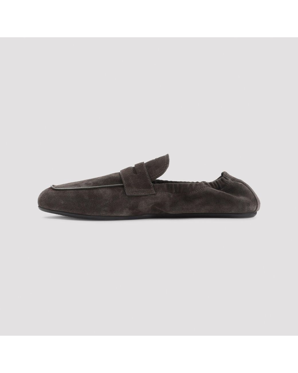Prada Black Penny Loafers