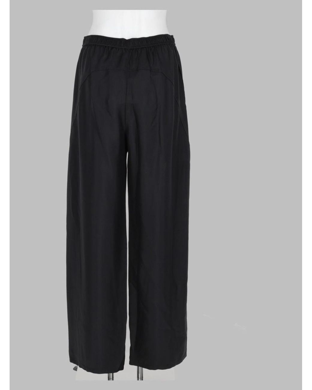 Alexander Wang Black Silk Trousers