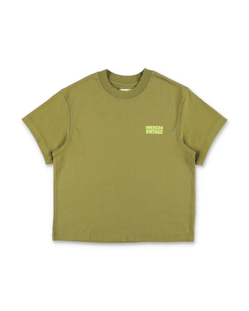 American Vintage Green Boys' Bamboo T-Shirt