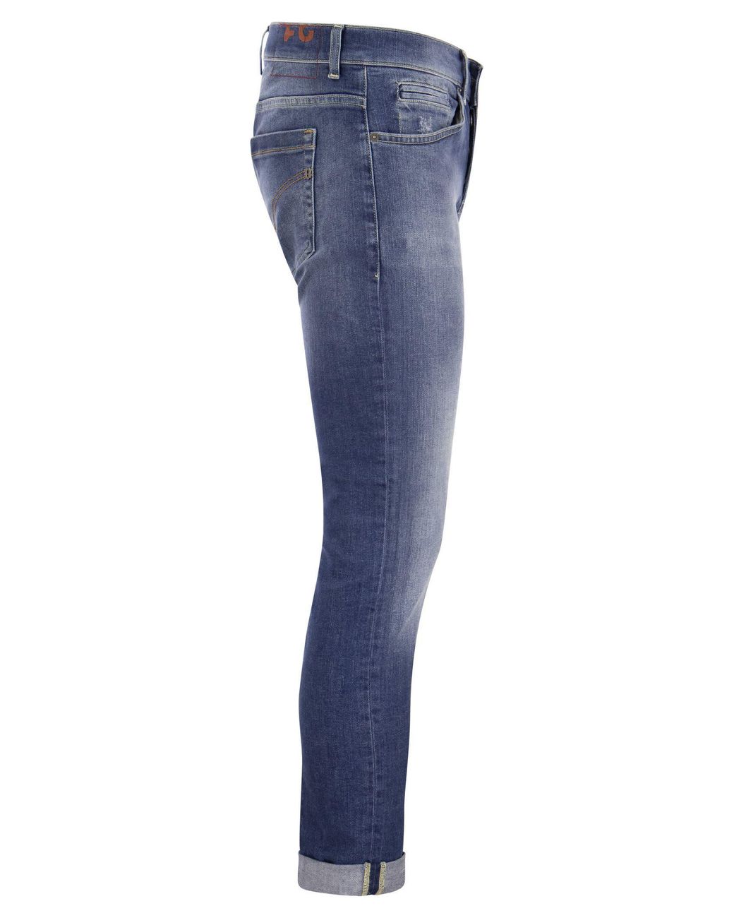 Dondup Blue George Five Pocket Jeans for men