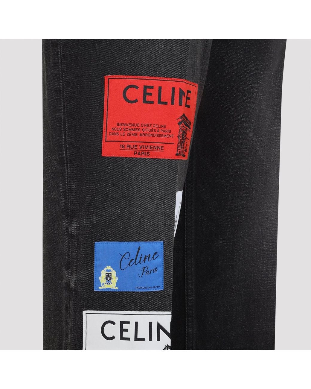 Céline Blue Boyfriend Jeans 001