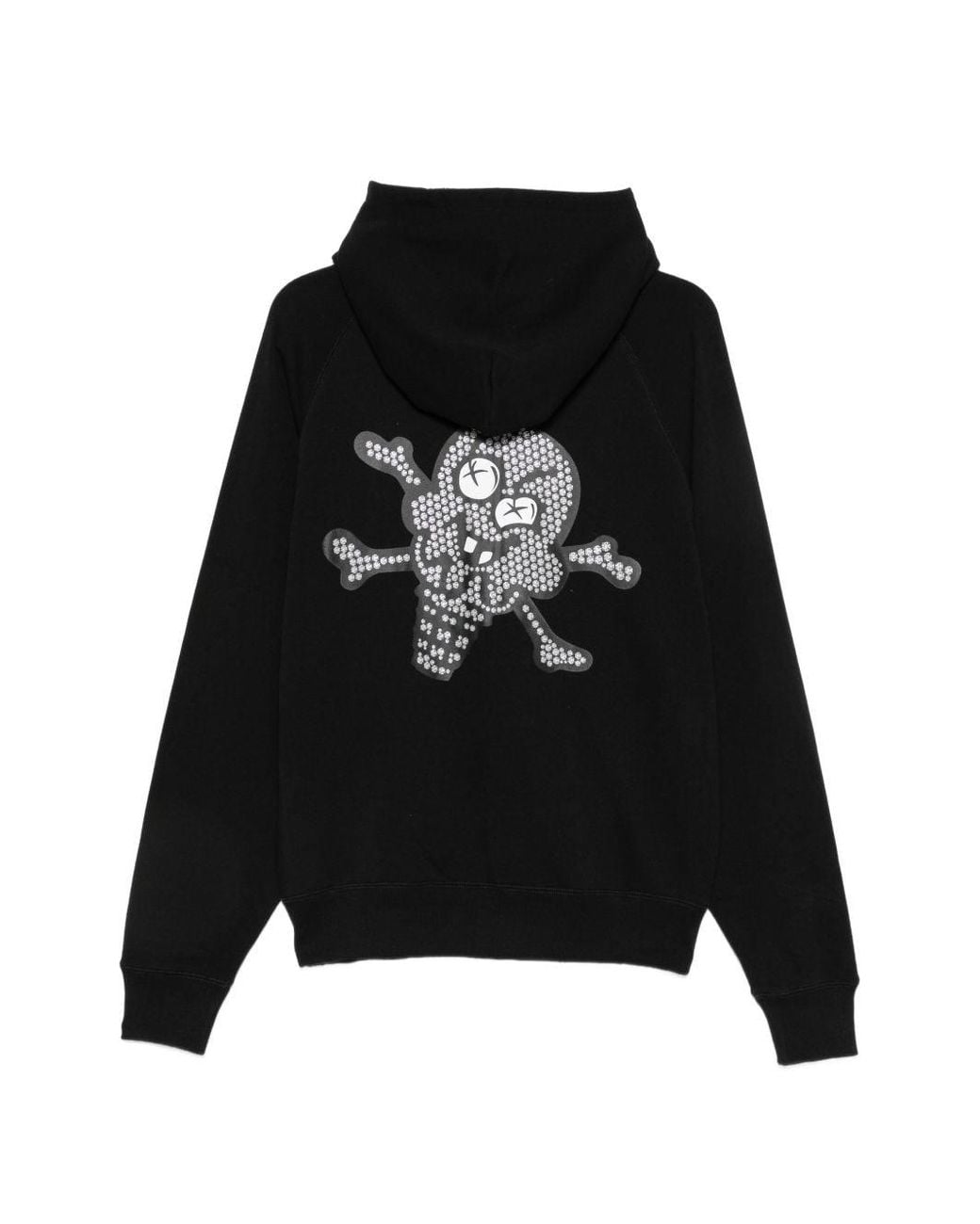 ICECREAM Black Logo Cotton Hoodie