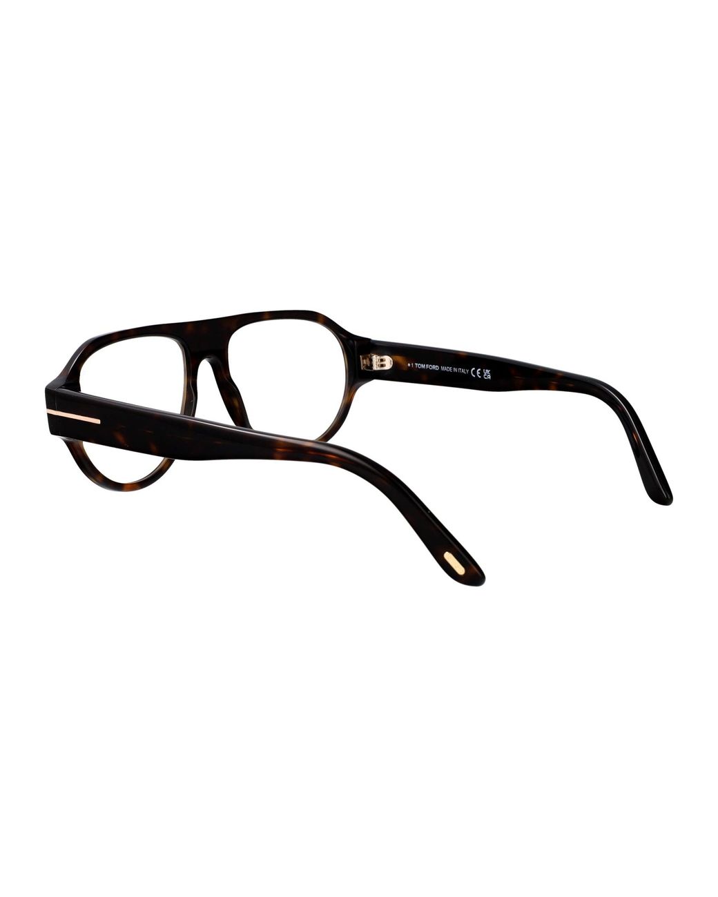 Tom Ford Black Round Optical Ft6178 B 52