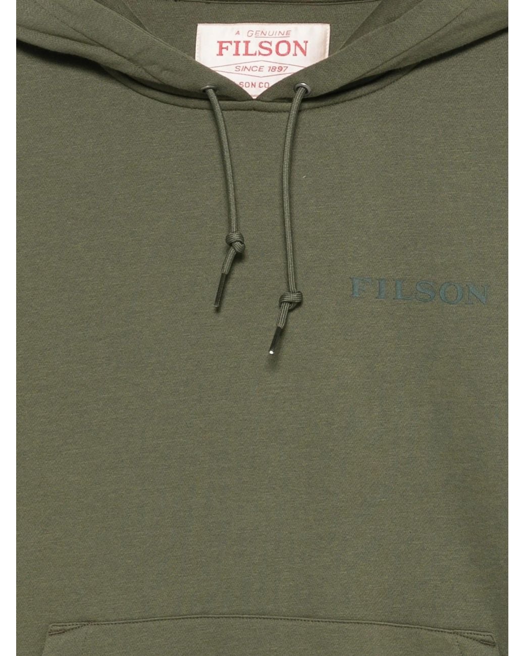 Filson Green Scenic Graphic Hoodie Northwes