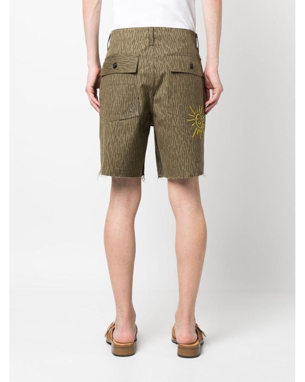 President's Green Shorts Brown for men