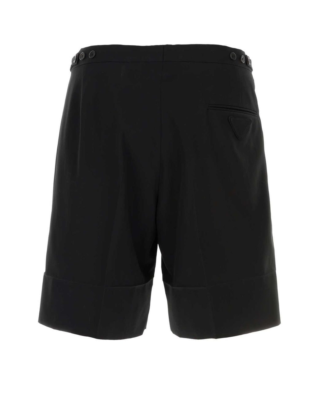 Prada Black Tailored Shorts for men