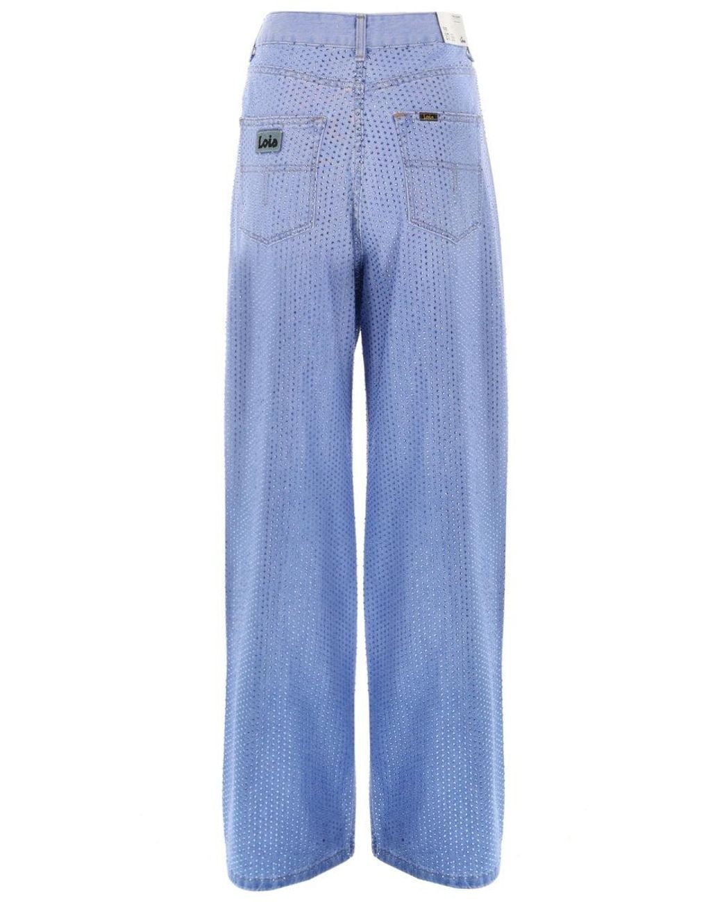 Lois Blue Jeans "Asha" Con Strass