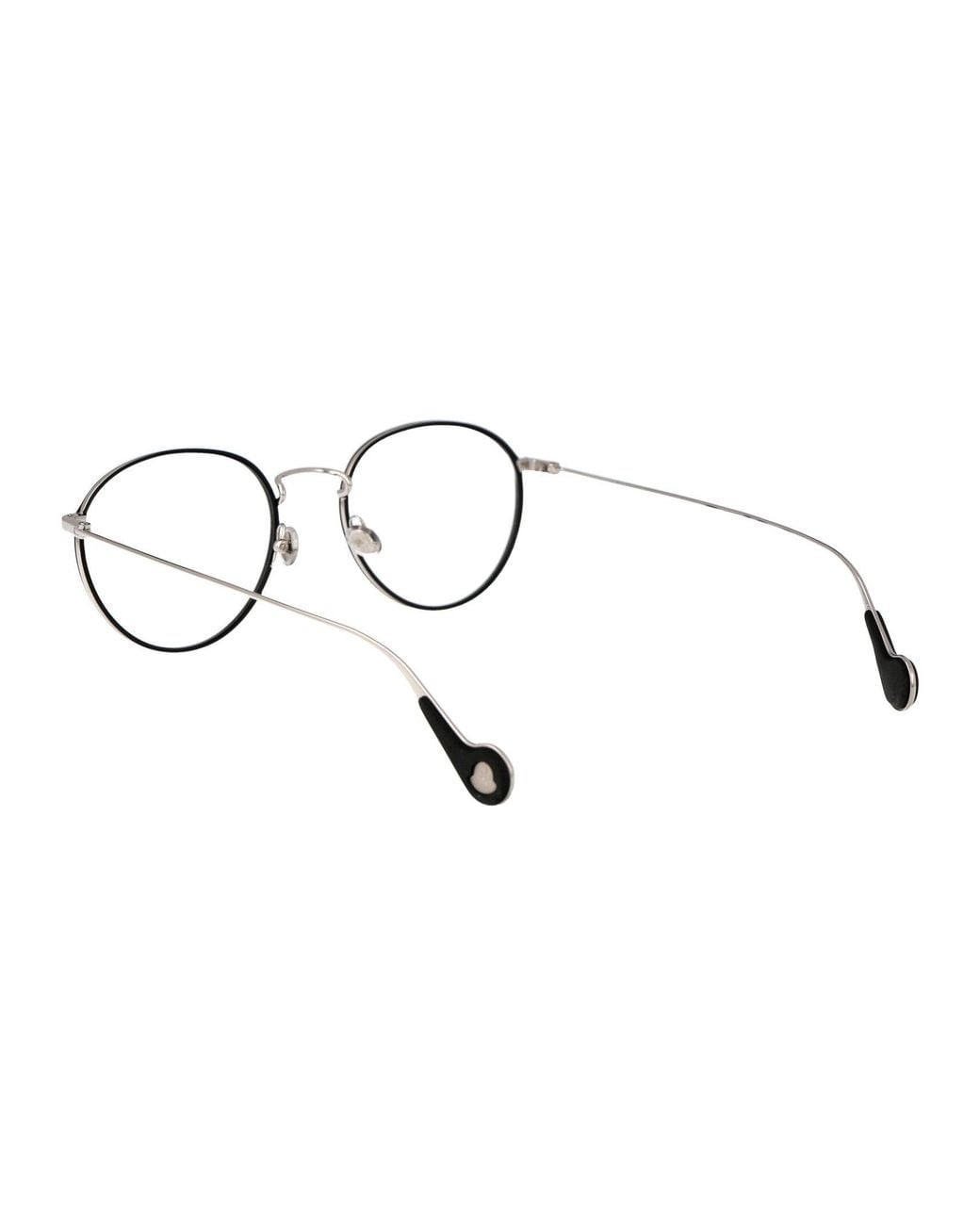 Moncler Brown Metal Glasses