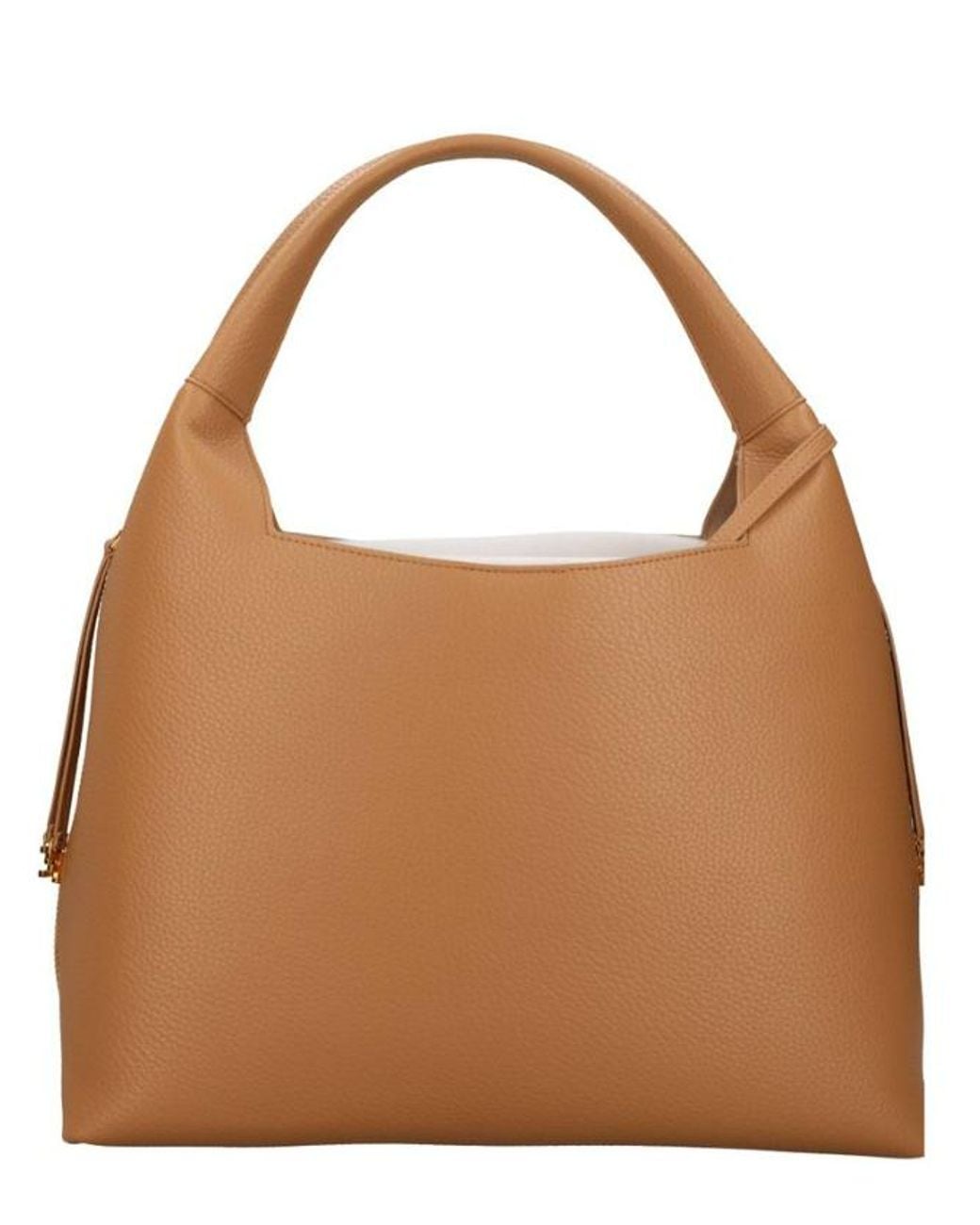 Elisabetta Franchi Brown Hobo Bag