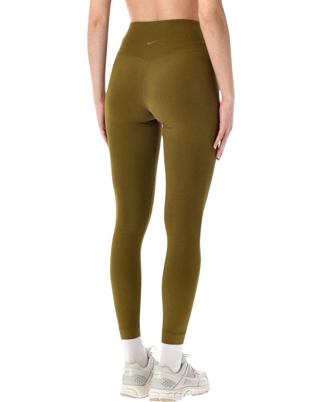 Nike Green High-Waisted 7/8 Leggings