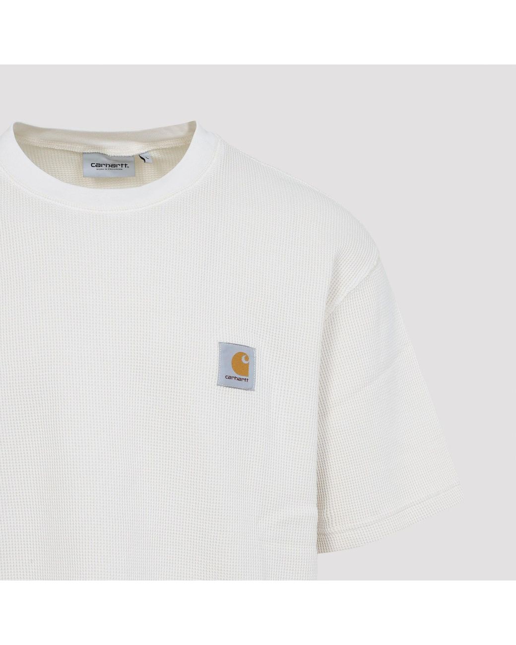 Carhartt White Nelson Waffle T Shirt