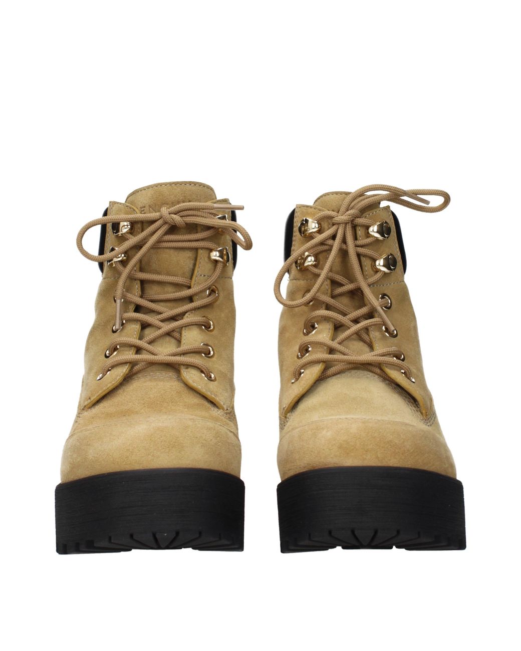 Givenchy Multicolor Trekker Boots/Hazelnut Suede