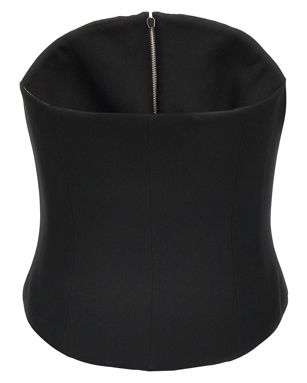McQueen Black Corset Top