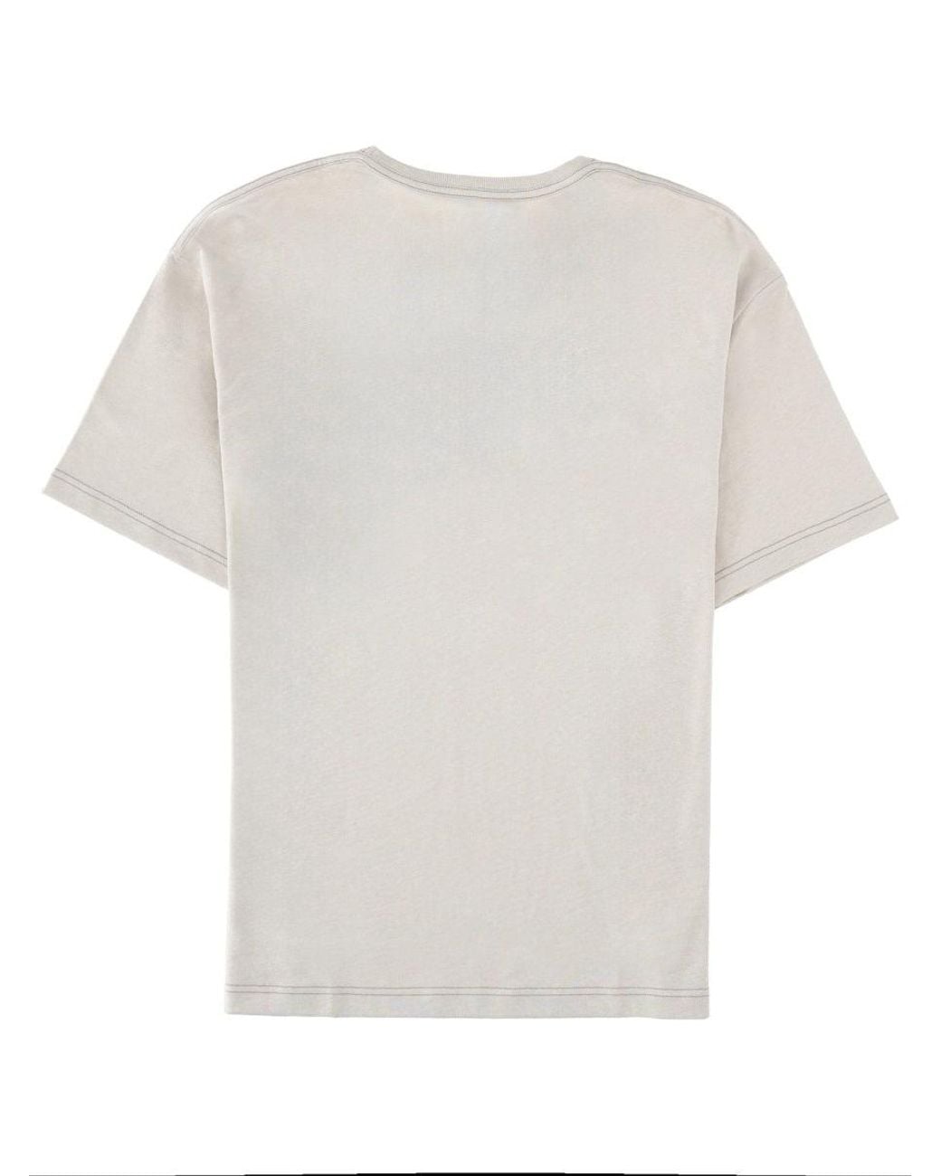 Lemaire White T Shirt Con Taschino