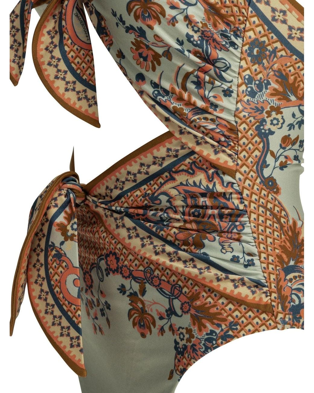 Zimmermann Metallic "Aster" Swimsuit