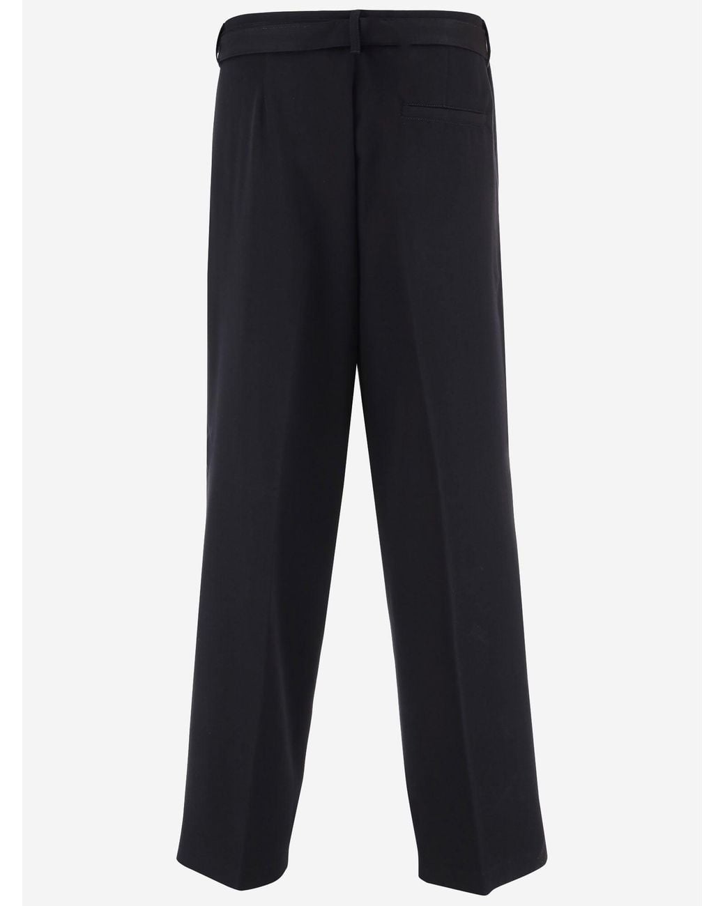 Just Cavalli Blue Stretch Viscose Blend Pants