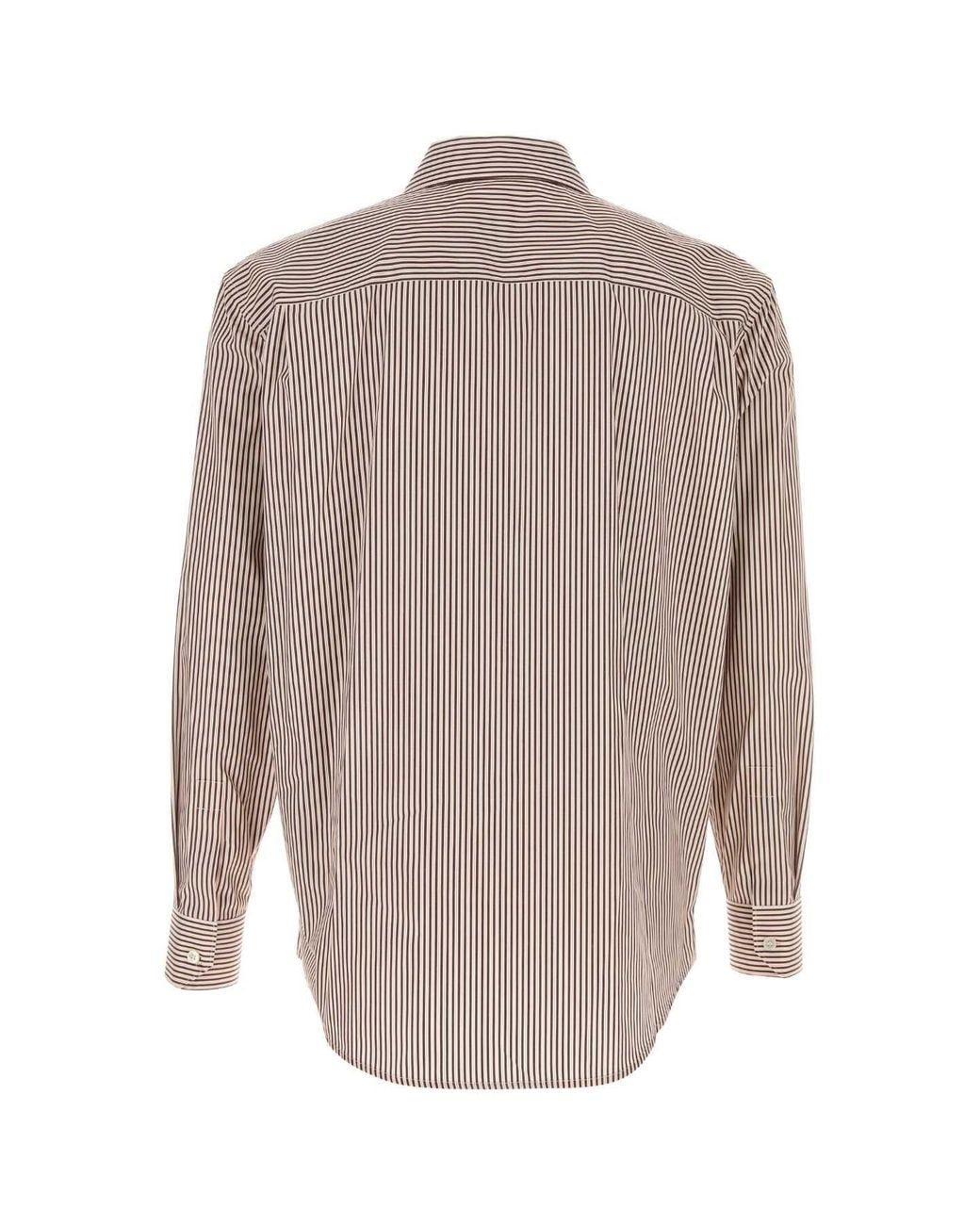 Saint Laurent Gray Chemise Classic Fit Col Polo B