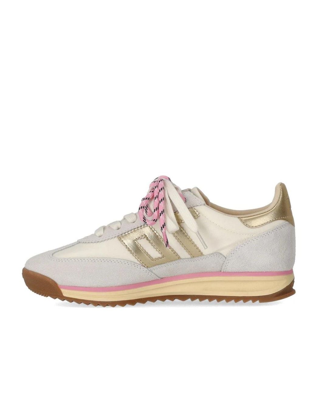 Back70 White Jogger Cream Sneaker