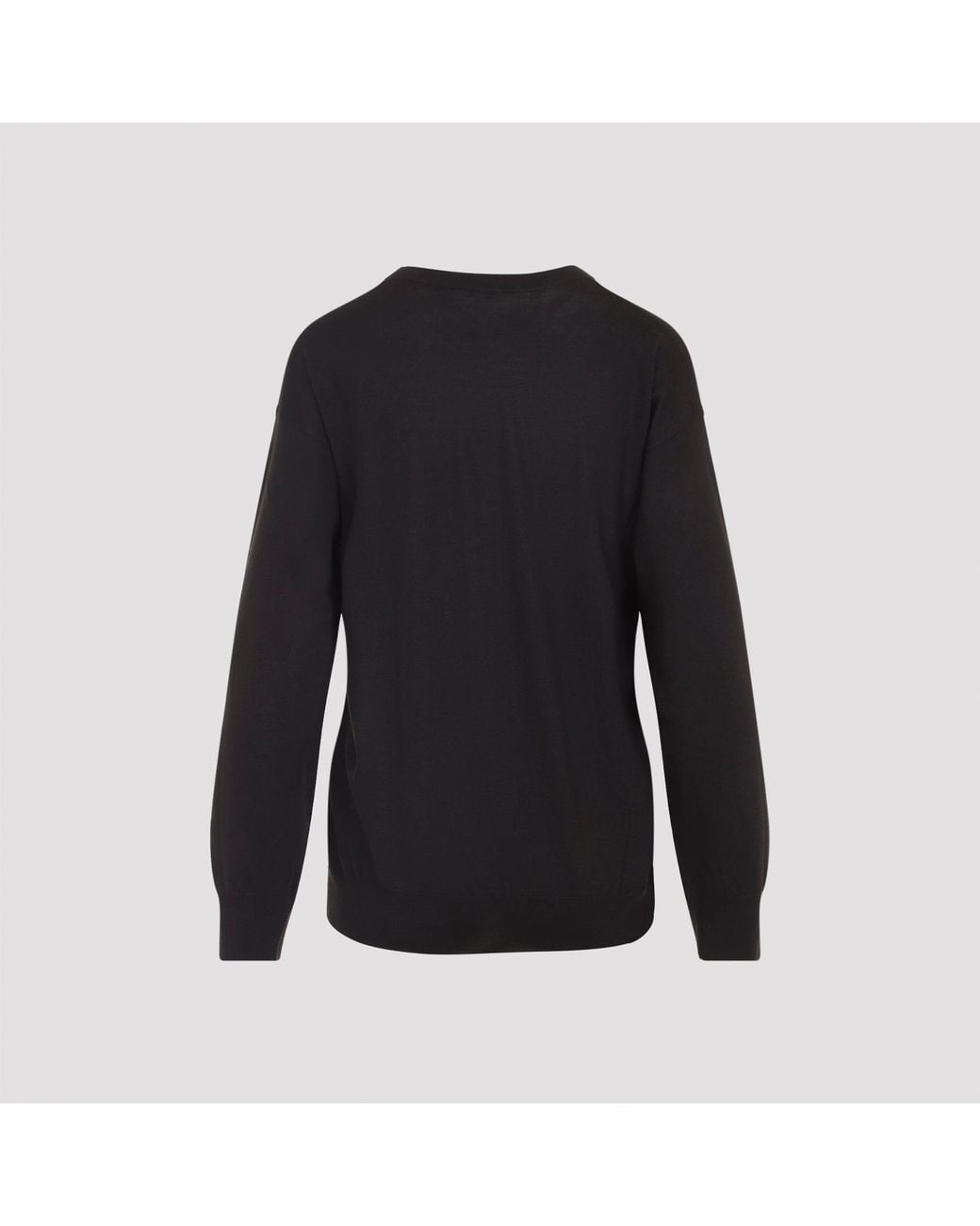 Loewe Black Wool Sweater