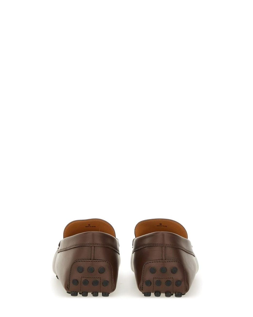 Tod's Brown Moccasin "Gommino Bubble"