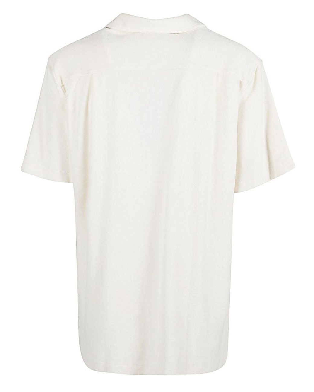 Edmmond Studios White Short Sleeves Shirt for men