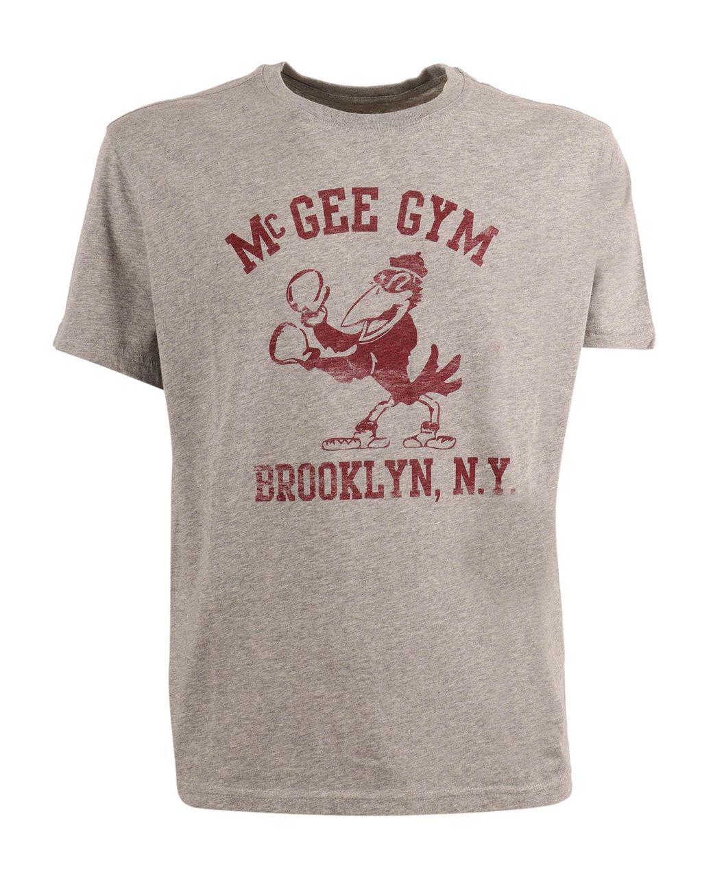 Bl'ker Gray T Shirt Mc Grafica "Mc Gee Gym"
