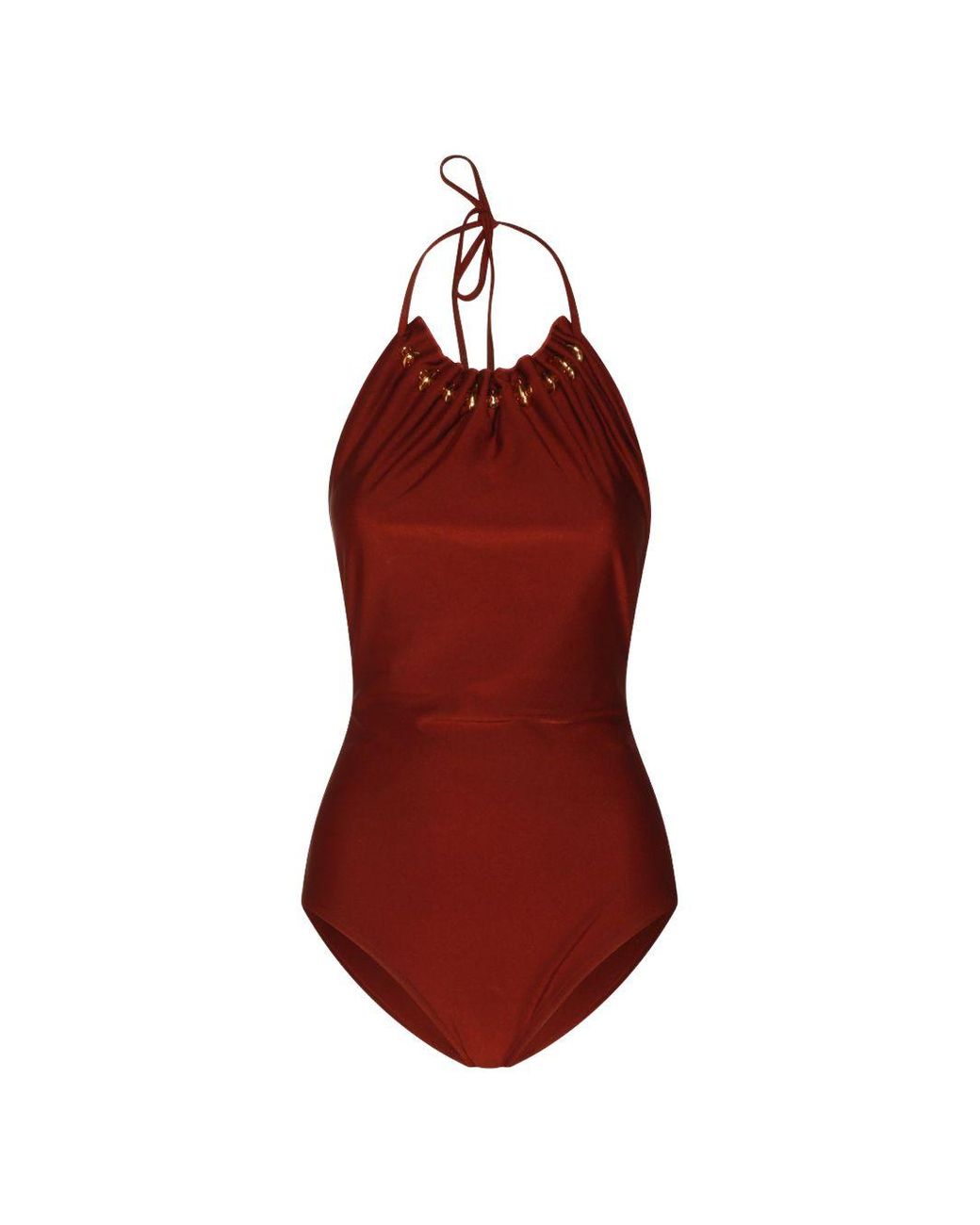 Zimmermann Red Aster Swimsuit