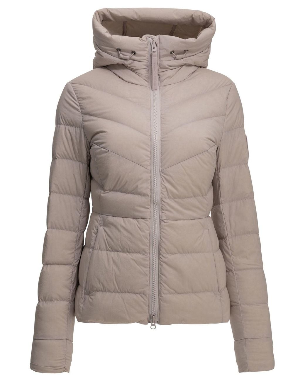 Canada Goose Gray "Clair" Short Down Jacket