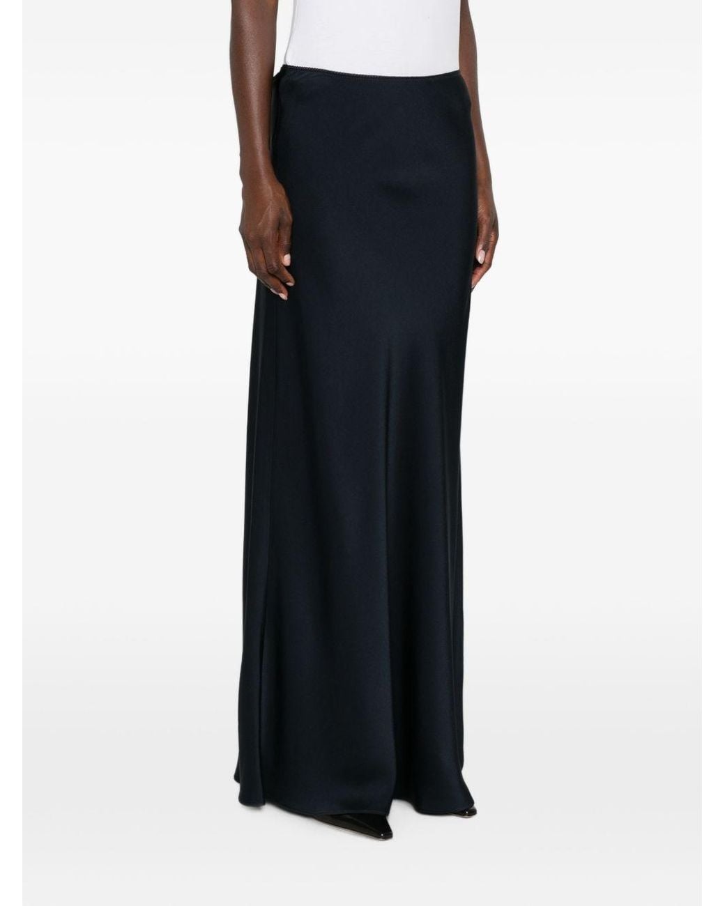 Fabiana Filippi Blue Long Skirt