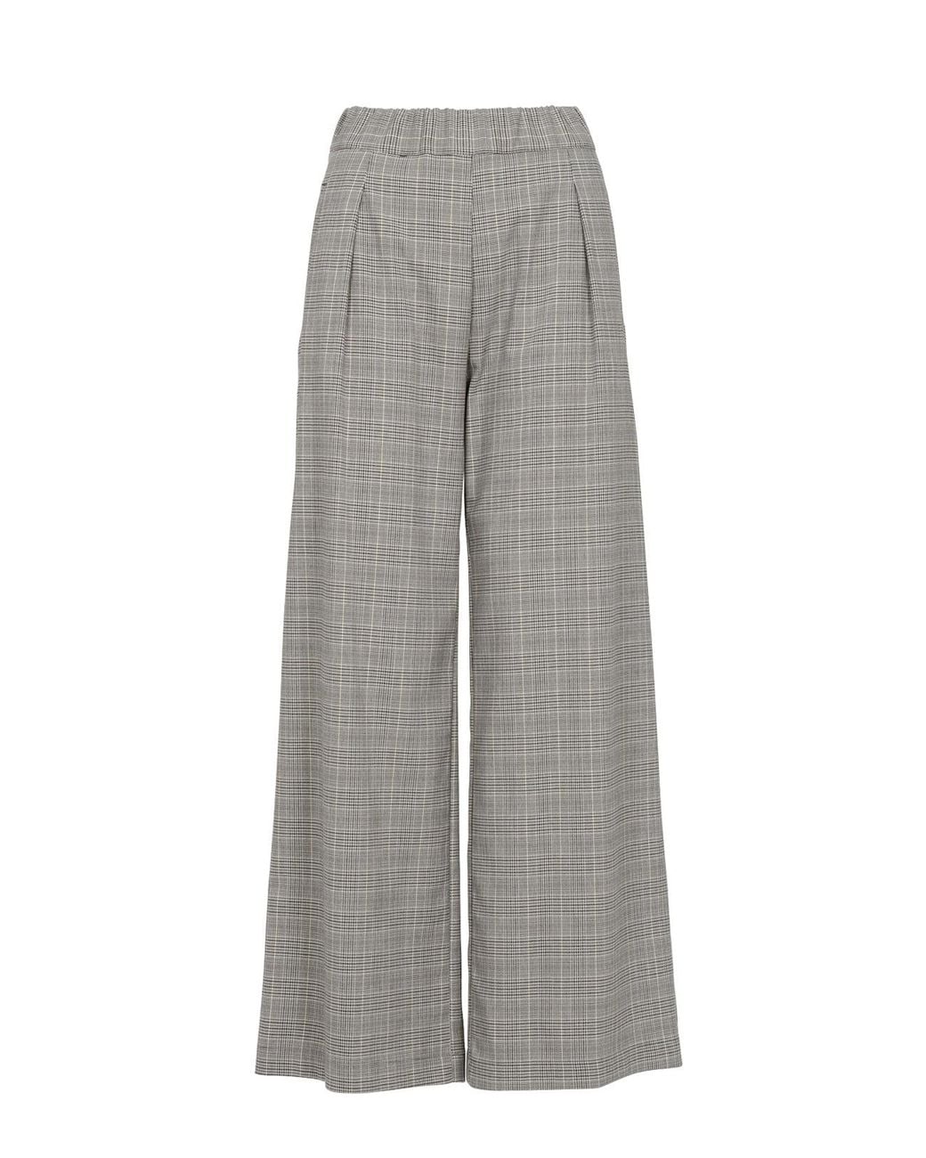 Semicouture Gray Trousers