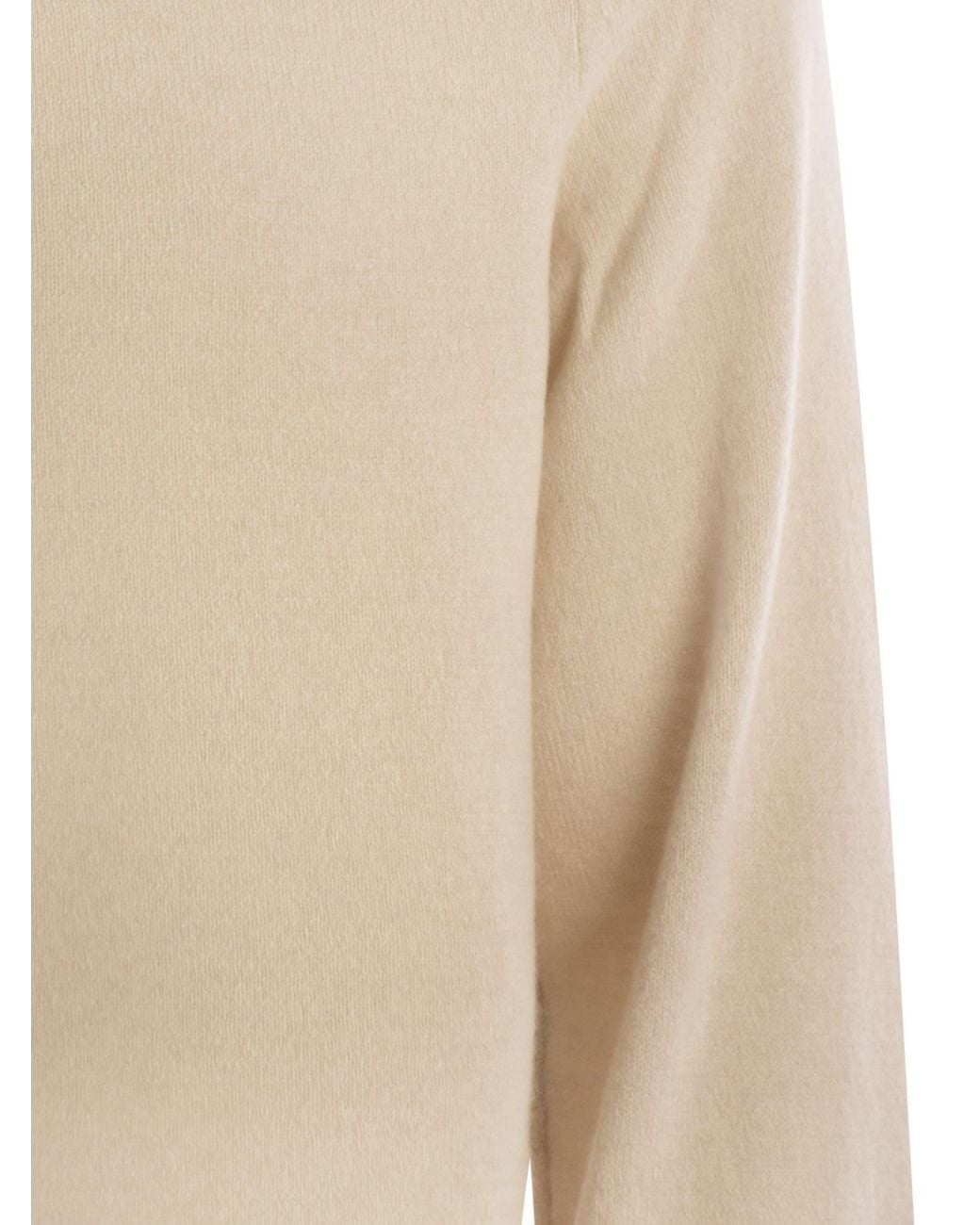Fedeli Natural Argentina Persia Cashmere Crew Neck for men