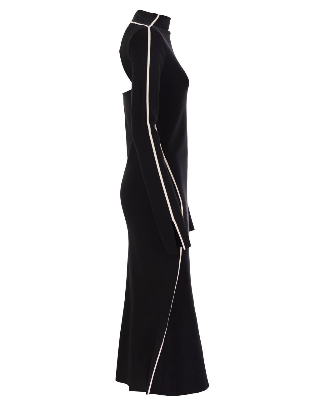 パーティードレス SPORTMAX OPEROSO - Tight-fitting viscose blend crepe knit dr Sportmax Operoso Tight Fitting Viscose Blend Crepe Knit