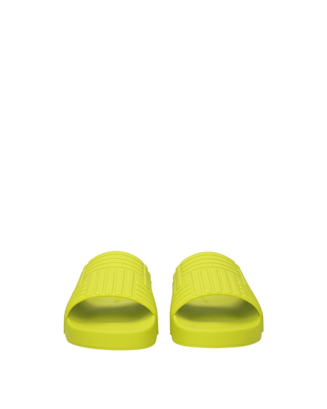 Bottega Veneta Yellow Sandals And Clogs/Kiwi Rubber