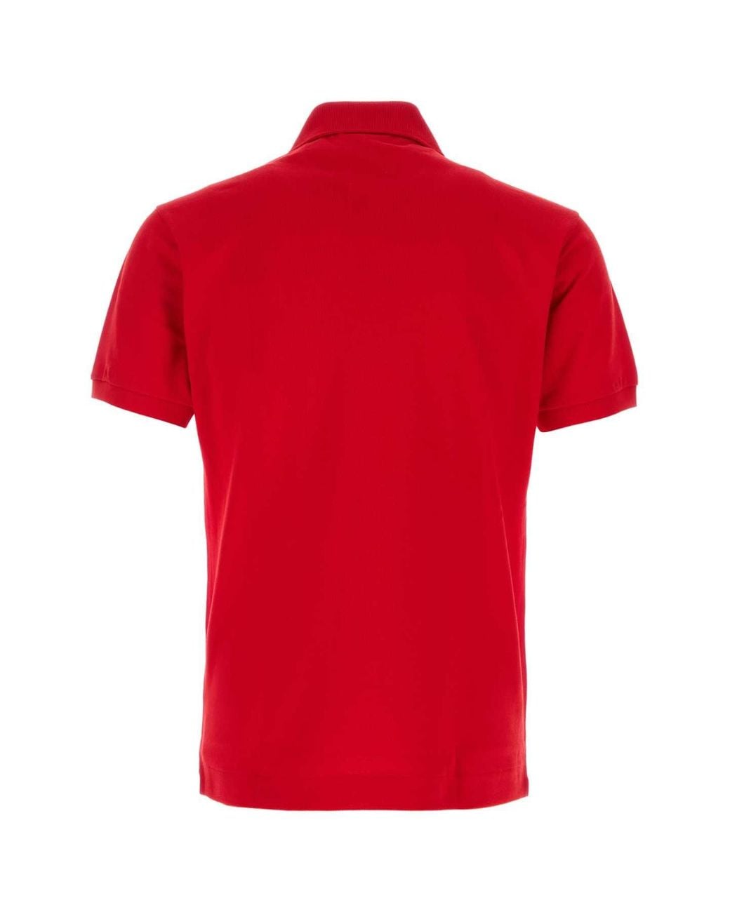 Lacoste Red Piquet Polo Shirt