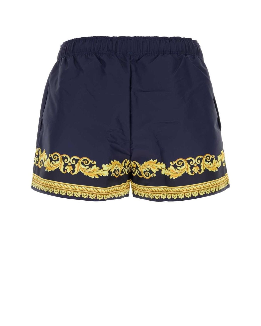Versace Blue Polyester Swim Shorts for men