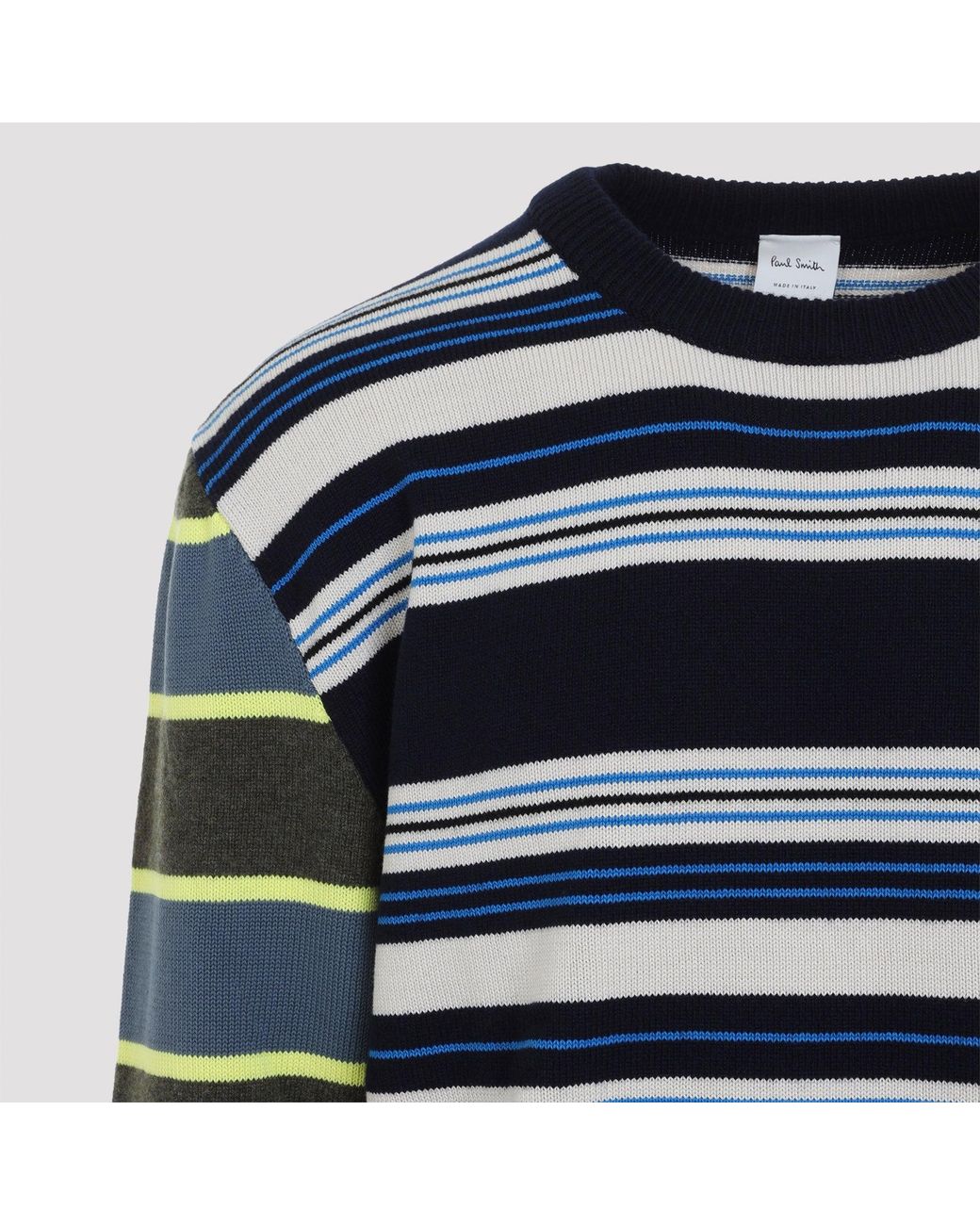 Paul Smith Blue Crewneck Sweater for men