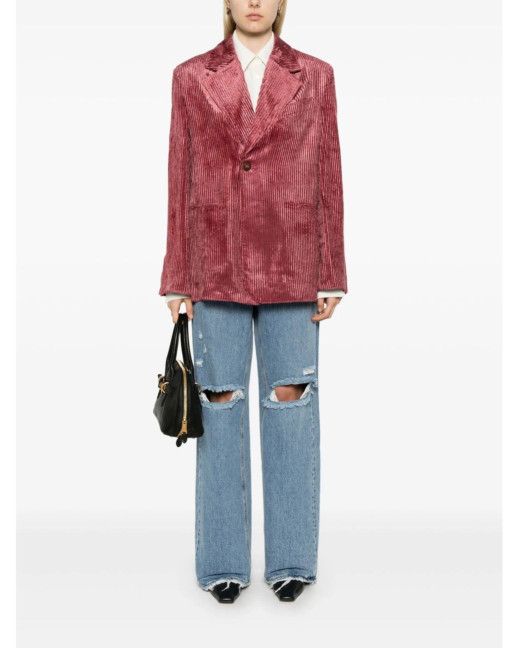 Séfr Blue Loose Cut Jeans