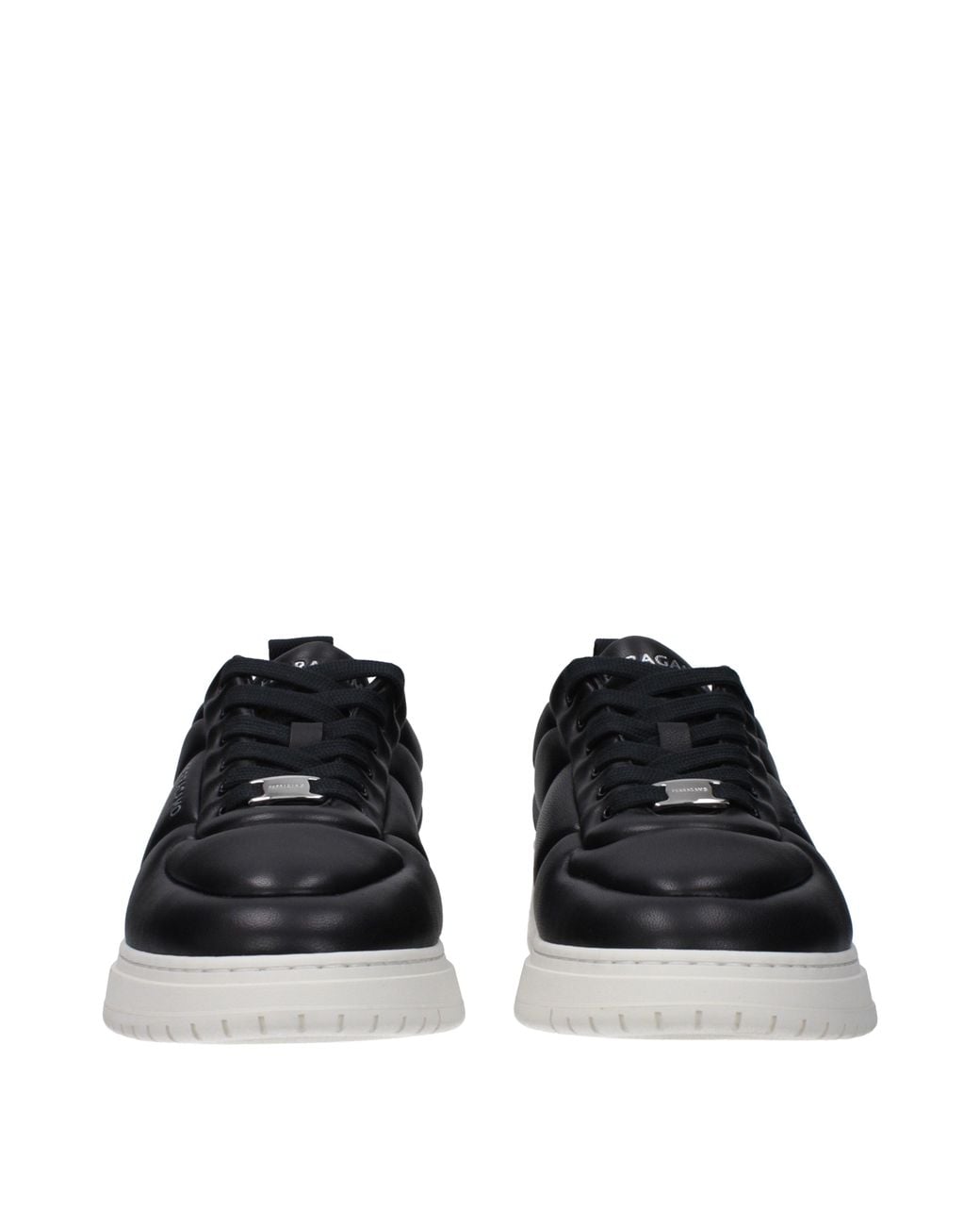 Ferragamo Black Sneakers Caro Uomo Pelle Nero for men