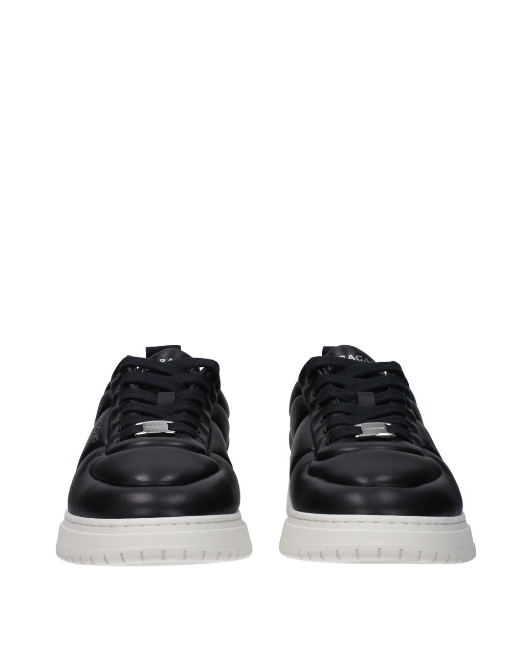 Ferragamo Black Sneakers Caro Uomo Pelle Nero for men