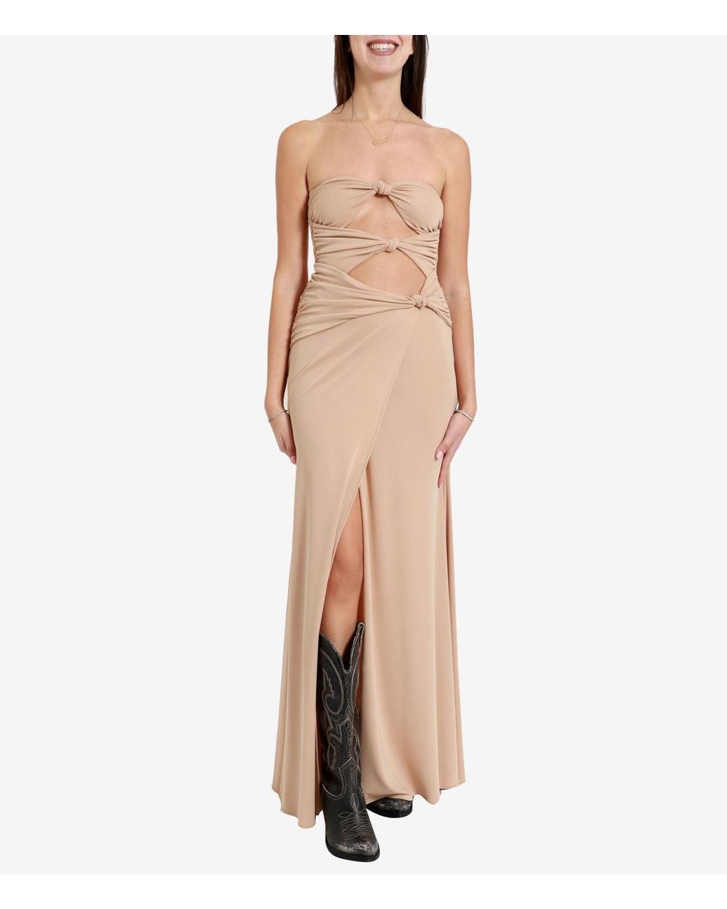 Aniye By Natural Dresses Flesh Colored