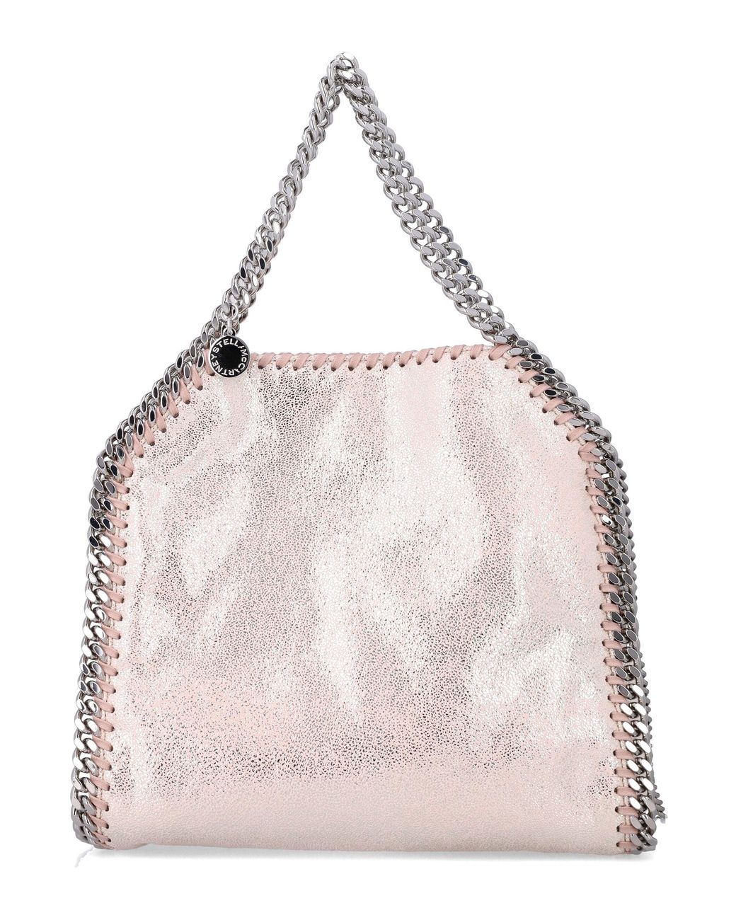 Stella McCartney Pink Mini Falabella Tote Bag