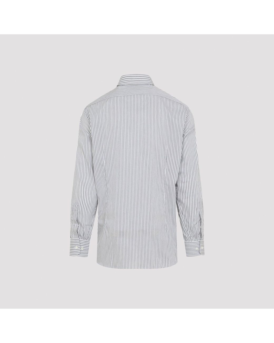 Etro Overhemd Met Roma-logo in het Blue voor heren