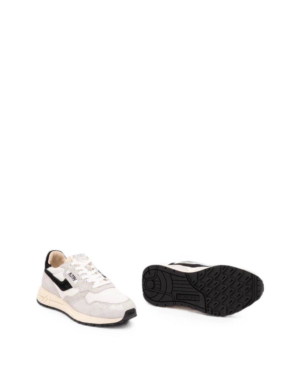 Autry White Reelwind Low Lamsue/Pon