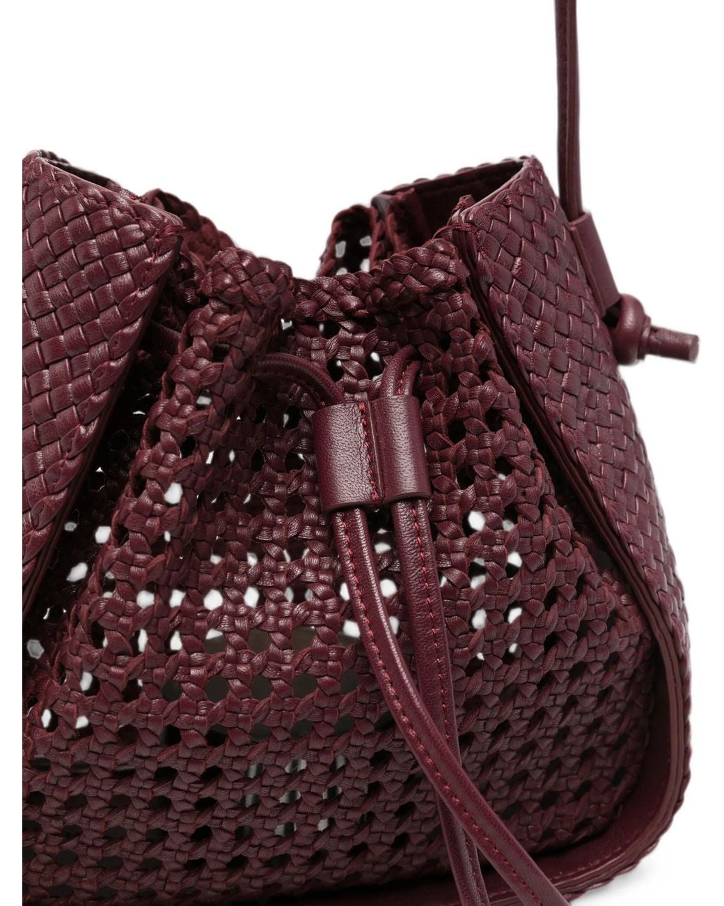 Forte_forte Multicolor "My Pepita" Secchiello Intrecciato A Mano