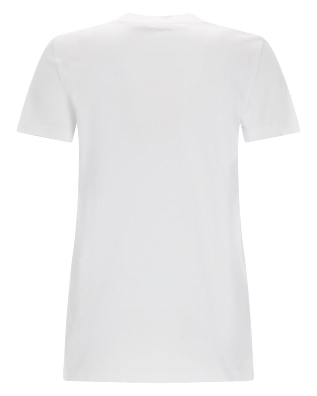 Max Mara Gray T-Shirt "Spadino" Con Stampa