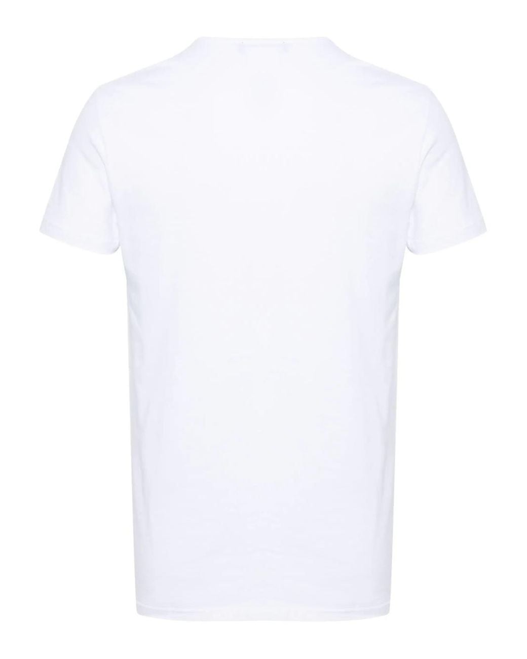 Versace White Set Of 2 Printed T Shirts